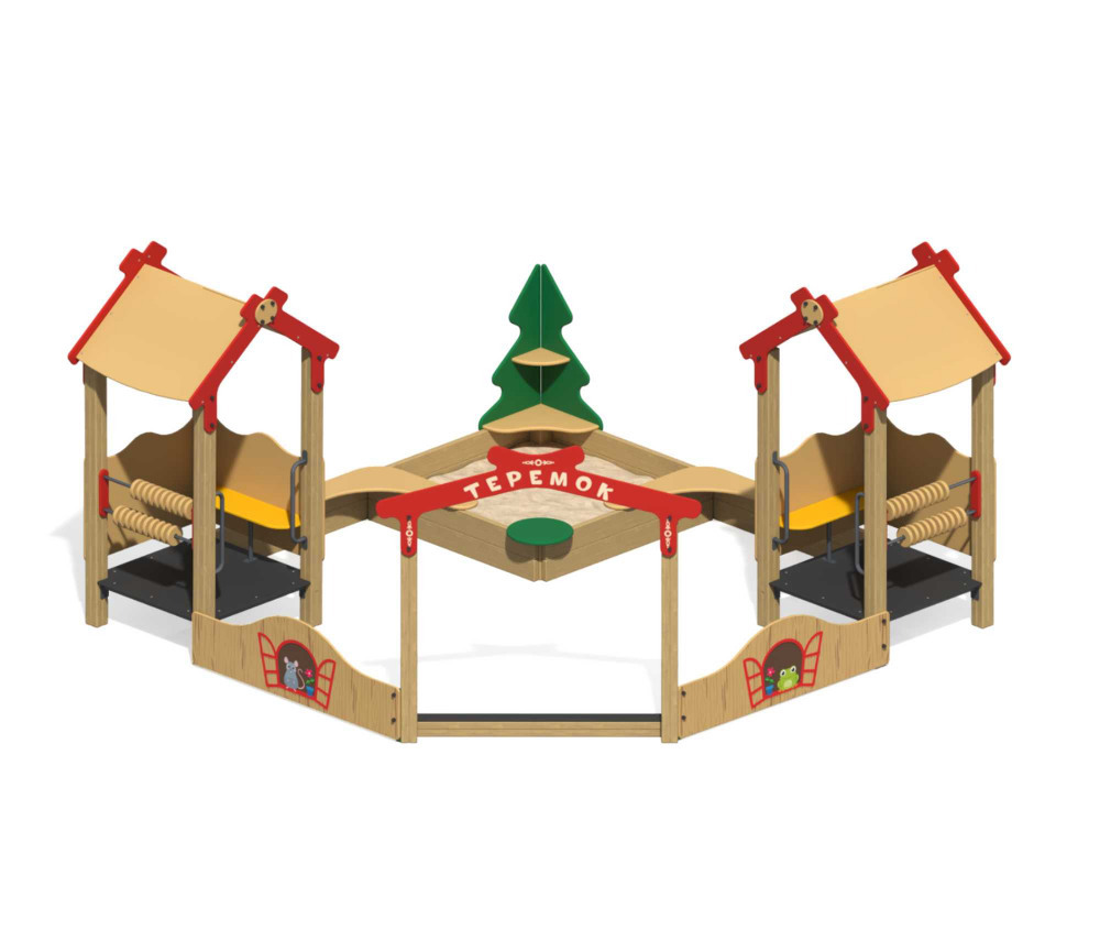 Песочный дворик "Теремок"